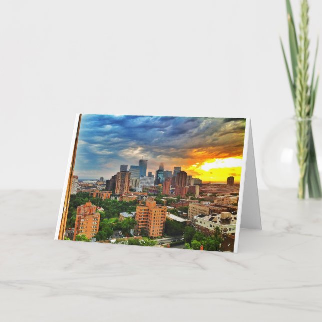 Minneapolis Storm Card (Front)