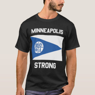 Minneapolis Strong T-Shirt Basique Foncé