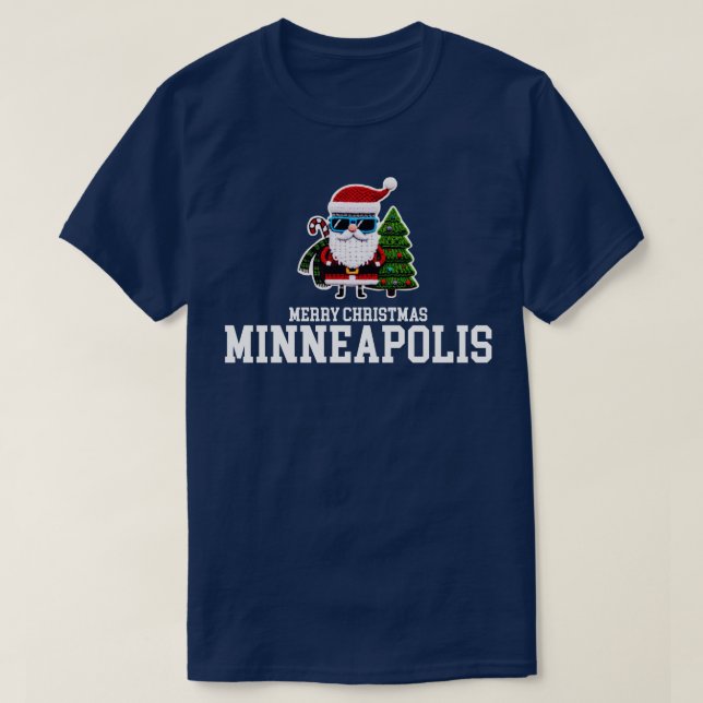 Minneapolis Xmas T-Shirt (Design Front)