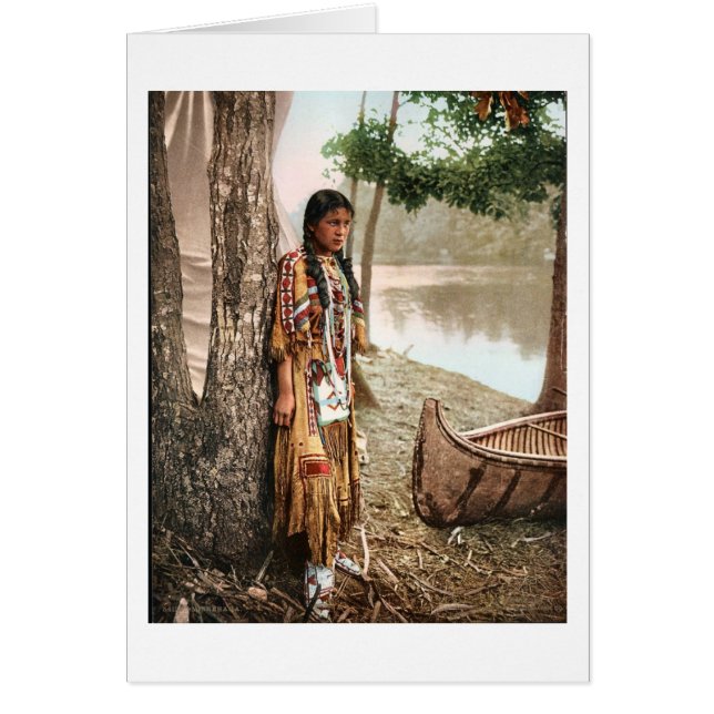 Minnehaha 1897 Native American Hiawatha Vintage (Front)