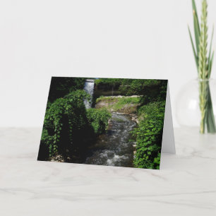"Minnehaha Falls #4" Birthday Card