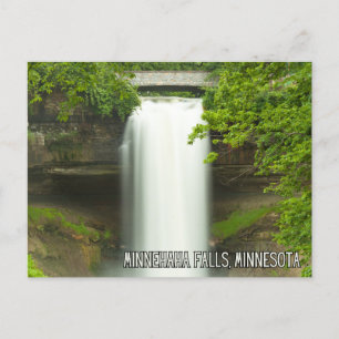 Minnehaha Falls, Minnesota Postcard