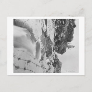 Minnekahta Falls Near Hot Springs Photograph Postcard