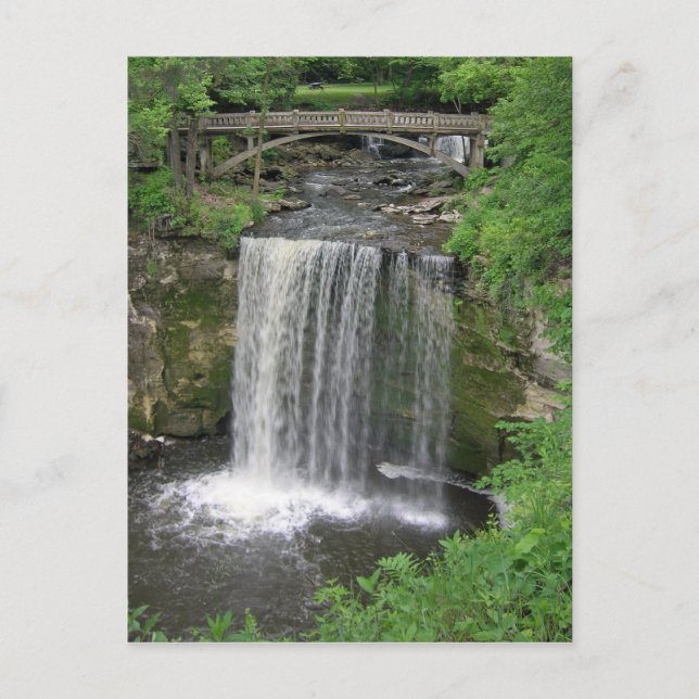 Minneopa Falls Postcard (Front)