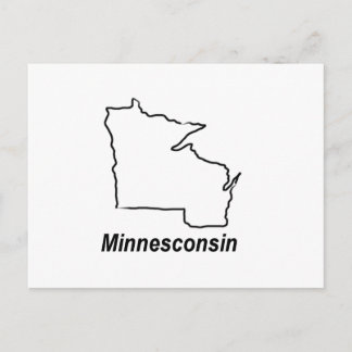 Minnesconsin Postcard