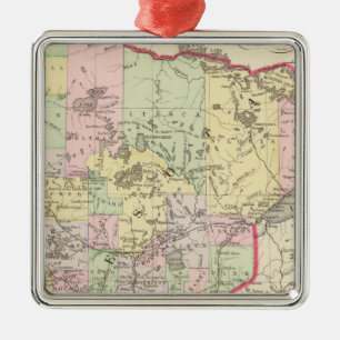 Minnesota 6 metal ornament