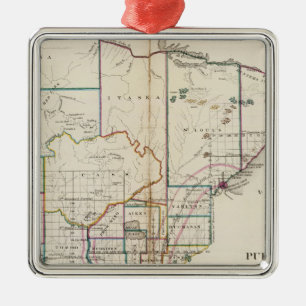 Minnesota 7 metal ornament