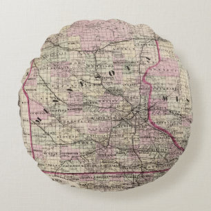 Minnesota 9 round pillow