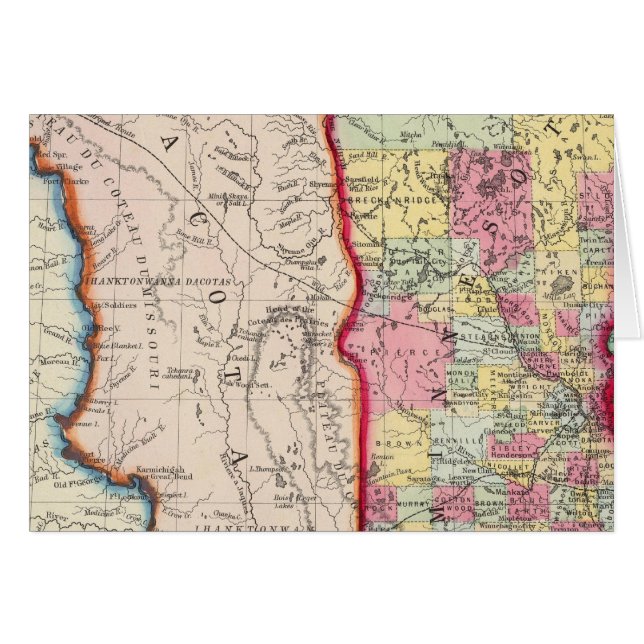 Minnesota, And Dacotah (Front Horizontal)