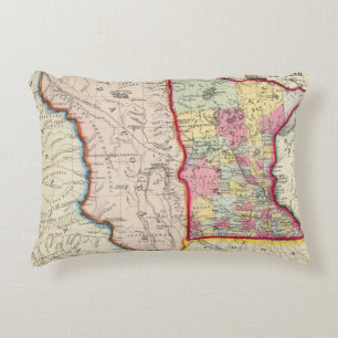 Minnesota, And Dacotah Accent Pillow