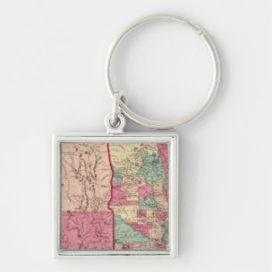 Minnesota and Dakota Keychain