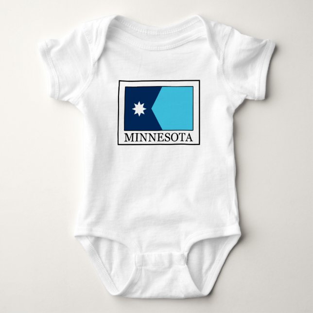 Minnesota Baby Bodysuit (Front)