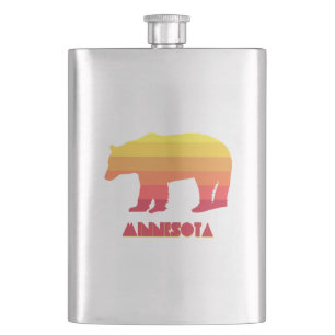 Minnesota Bear Hip Flask