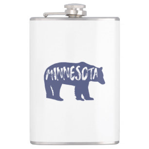 Minnesota Bear Hip Flask