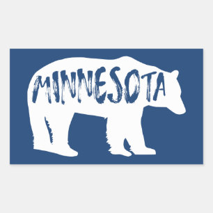 Minnesota Bear Sticker