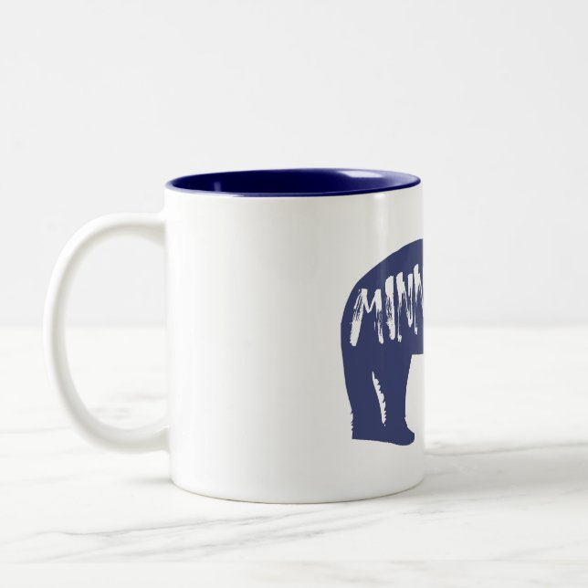 Minnesota Bear Two-Tone Coffee Mug (Left)