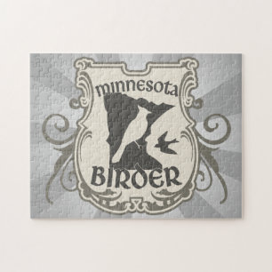 Minnesota Birder Jigsaw Puzzle