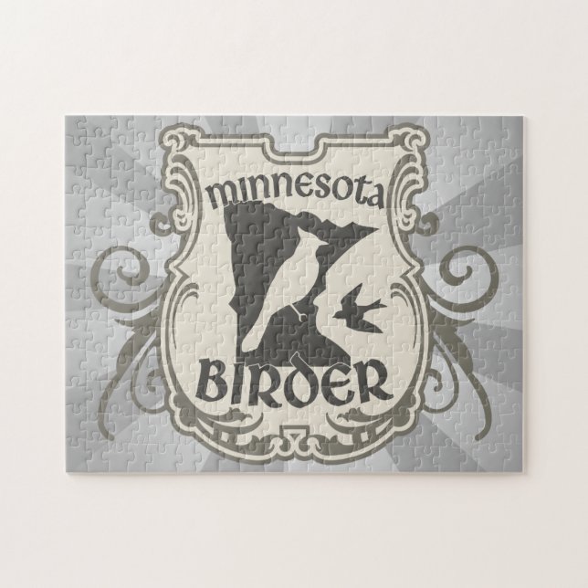 Minnesota Birder Jigsaw Puzzle (Horizontal)