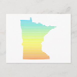 minnesota chill fade postcard