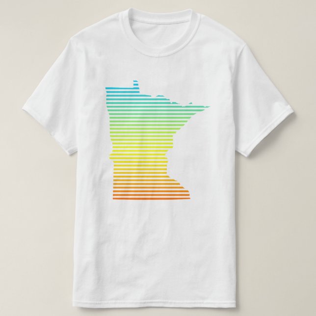 minnesota chill fade T-Shirt (Design Front)