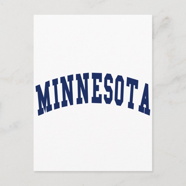 Minnesota College Postcard (Front)