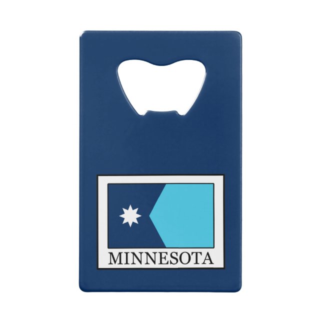 Minnesota Credit Card Bottle Opener (Front)