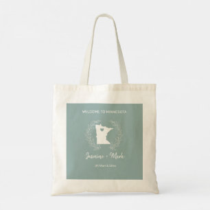 Minnesota Destination Wedding Welcome Tote Bag