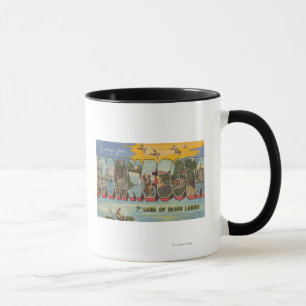 Minnesota (Ducks) - Large Letter Scenes Mug