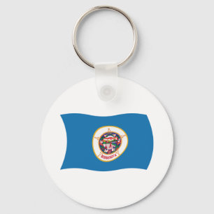 Minnesota Flag Keychain