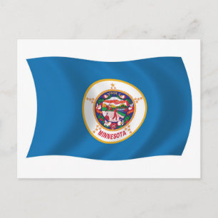 Minnesota Flag Postcard