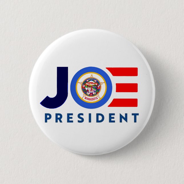 Minnesota for Joe 2020 2 Inch Round Button (Front)