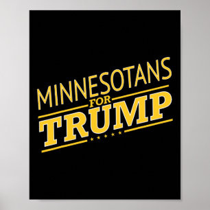 Minnesota For Trump - Second President Election  Poster