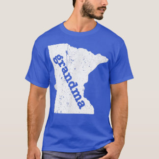 Minnesota Grandma s Personalized Grandma Gift  T-Shirt