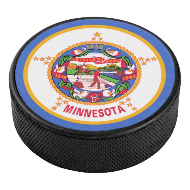 MINNESOTA HOCKEY PUCK (3/4)