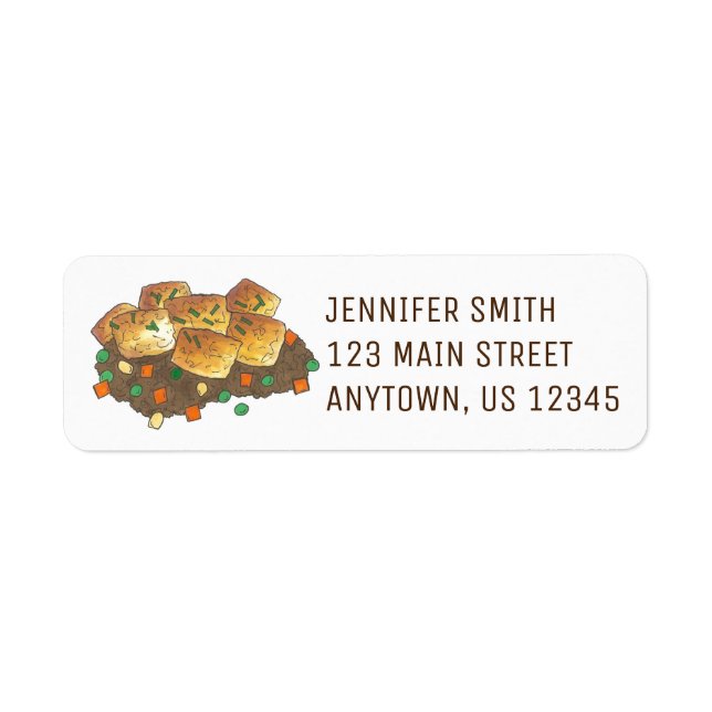 Minnesota Hot Dish Tater Tot Casserole (Front)