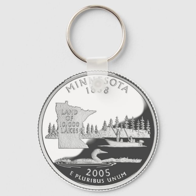Minnesota Keychain (Front)
