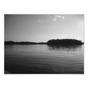 Minnesota Lake Paysage Coucher de soleil Photo Imp