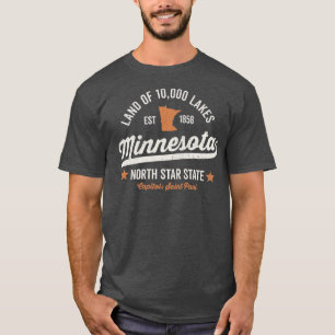 Minnesota Land of 10000 Lakes T-Shirt