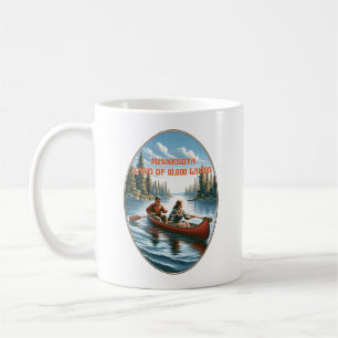 Minnesota "Land of 10,000 Lakes" Coffee Mug