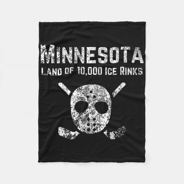 Minnesota Land Of 10  Fleece Blanket (Front)