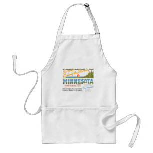 Minnesota - Land of Ten Thousand Lakes Standard Apron