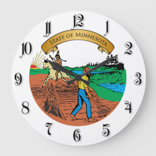 Minnesota Large Clock