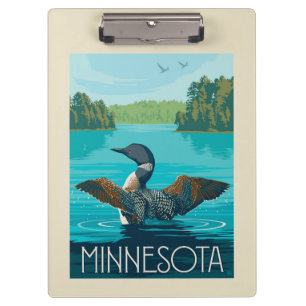 Minnesota   Loon Clipboard