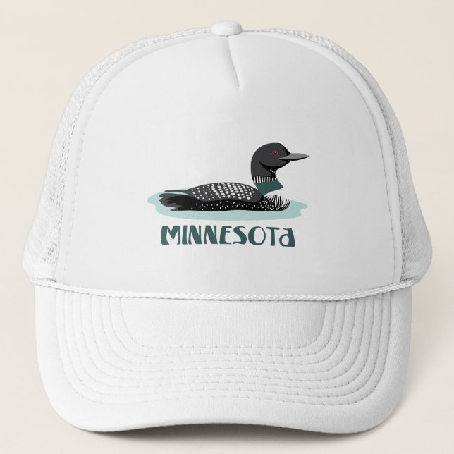 Minnesota Loon Trucker Hat (Front)