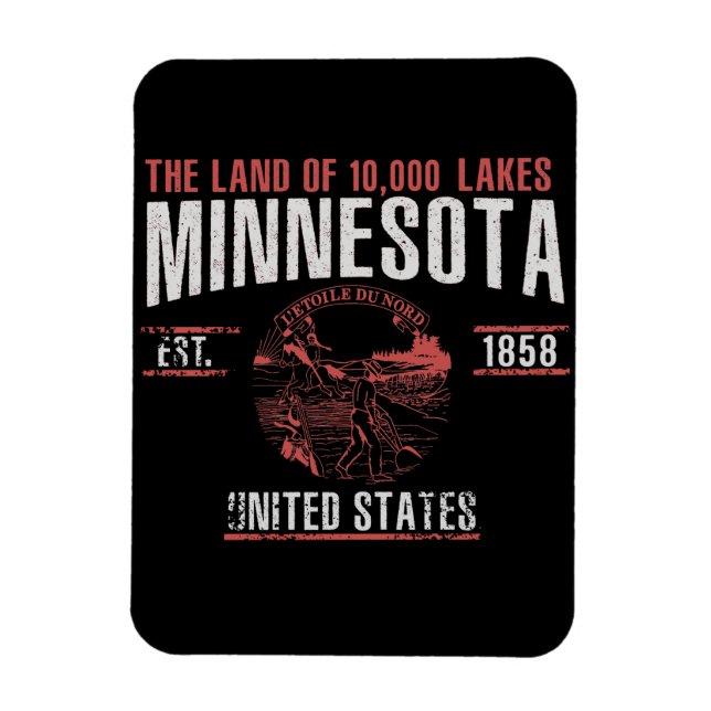 Minnesota Magnet (Vertical)