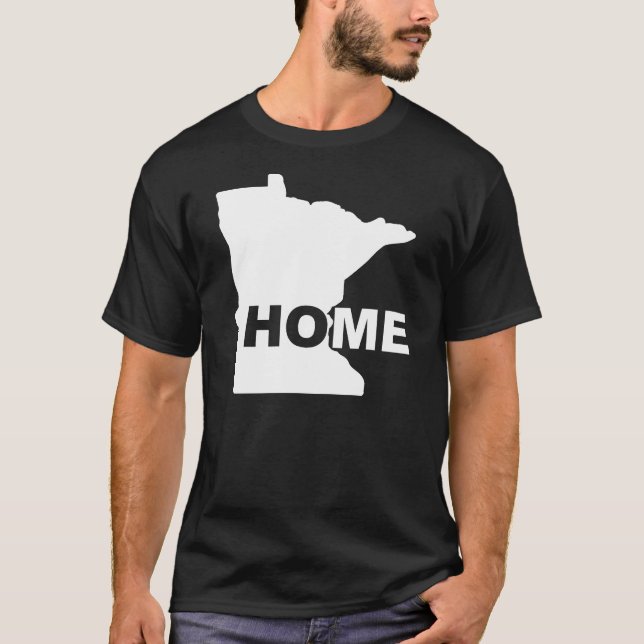 Minnesota Maison loin des Tee - shirts de T-shirts (Devant)
