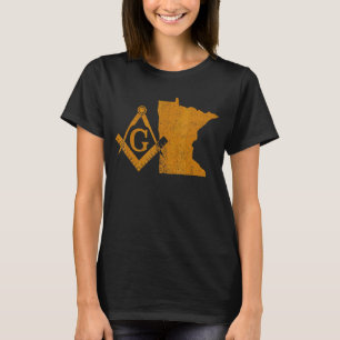Minnesota Masons Grand Lodge Mnfreemason Father's  T-Shirt