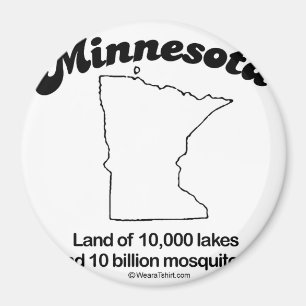 MINNESOTA - "MINNESOTA STATE MOTTO" T-shirts and G Magnet