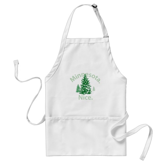Minnesota Nice.  Period! Standard Apron (Front)