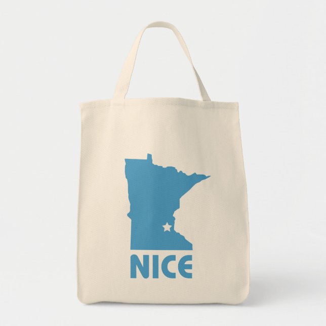 Minnesota Nice Tote Bag (Front)